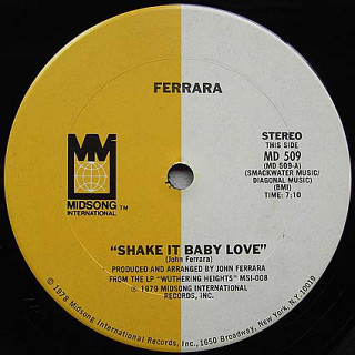 Ferrara - Shake It Baby Love / Love Attack