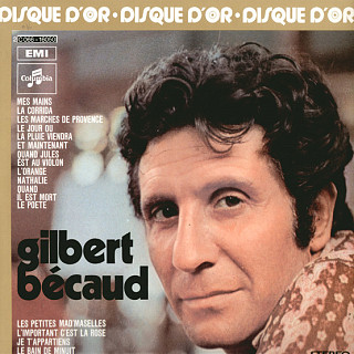 Gilbert Bécaud - Disque D'or