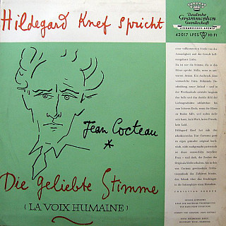 Hildegard Knef Spricht Jean Cocteau - Die Geliebte Stimme