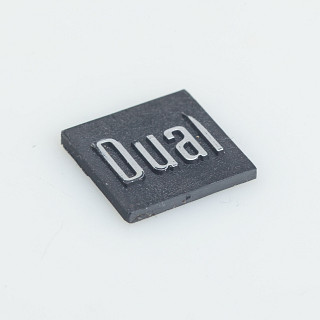 Dual - CS 505-2 štítek / logo