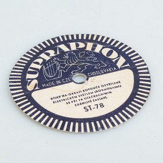 Supraphon - Stroboskopický střed slipmatu