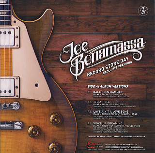 Joe Bonamassa - Record Store Day - Exclusive Pressing