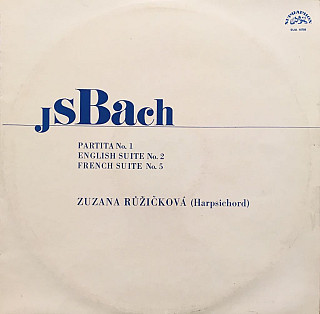 Johann Sebastian Bach - Zuzana Růžičková - Partita No. 1 / English Suite No. 2 / French Suite No. 5