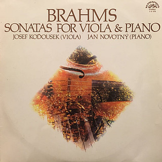 Johannes Brahms / Josef Koďousek, Jan Novotný - Sonatas For Viola & Piano