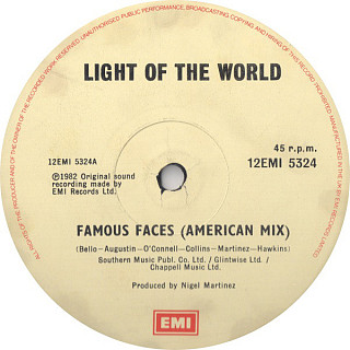 Light Of The World - Famous Faces