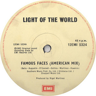 Light Of The World - Famous Faces