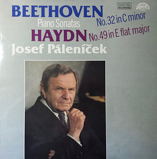 Ludwig van Beethoven, Joseph Haydn, Josef Páleníček - Piano Sonatas N°32 In C Minor & N°49 In E Flat Major