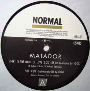 Matador - Stop! In The Name Of Love