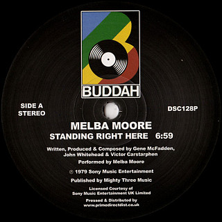 Melba Moore - Standing Right Here / Make Me Believe In You