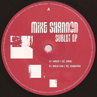 Mike Shannon - Sublet EP