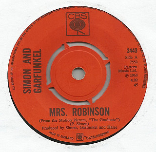 Simon & Garfunkel - Mrs. Robinson / Old Friends/Bookends