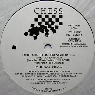 Murray Head - One Night In Bangkok