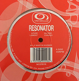 Resonator - Lament / Chango