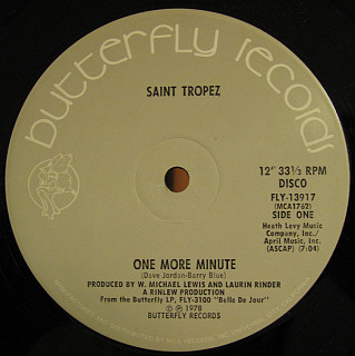 Saint Tropez - One More Minute / Belle De Jour