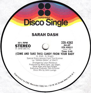 Sarah Dash - (Come And Take This) Candy From Your Baby