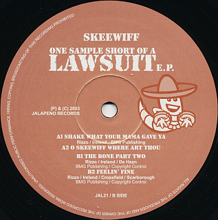 Skeewiff - One Sample Short Of A Lawsuit E.P.