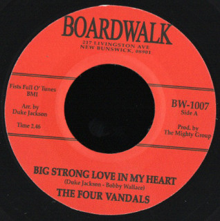 The Four Vandals - Big Strong Love In My Heart / Ten Times Out Of Ten