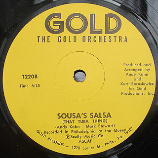 The Gold Orchestra - Sousa's Salsa (That Tuba Thing)