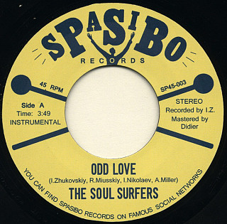 The Soul Surfers - Odd Love / Cruisin'