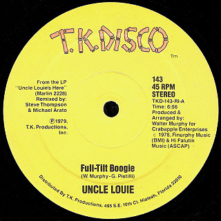 Uncle Louie - Full-Tilt Boogie / Sky High