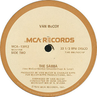 Van McCoy - Lonely Dancer / The Samba