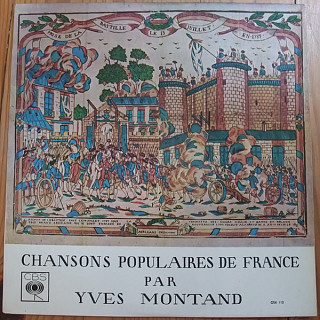 Yves Montand - Chansons Populaires De France