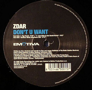Zdar - Don't U Want
